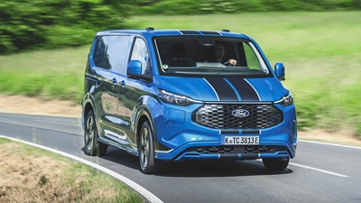 Can this keep up with a Kia PV5? Er, well...