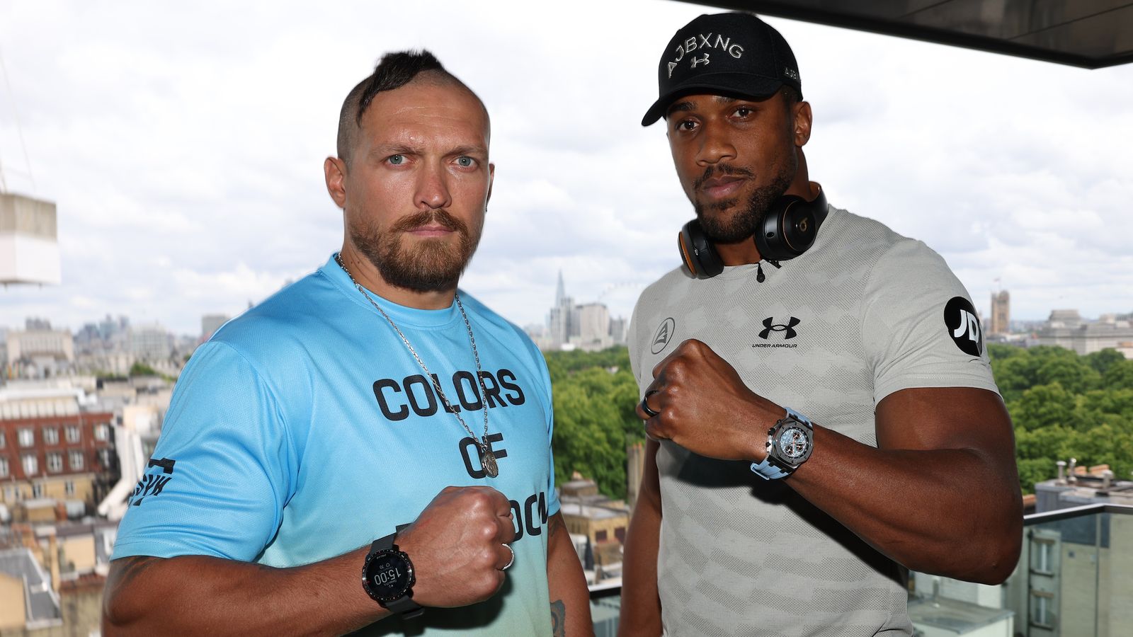 Anthony Joshua: Oleksandr Usyk's team urge British fighter to 'show greatness' in comeback fight vs Kristian Prenga