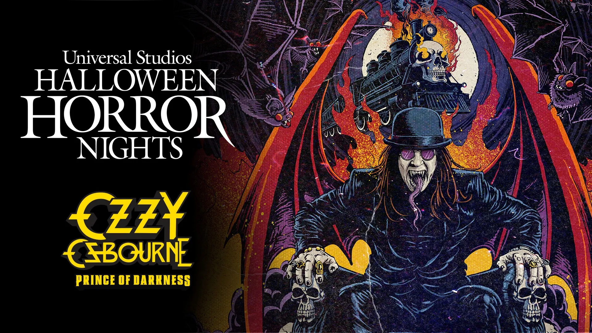 A haunted house inspired by Ozzy Osbourne to rock Halloween Horror Nights