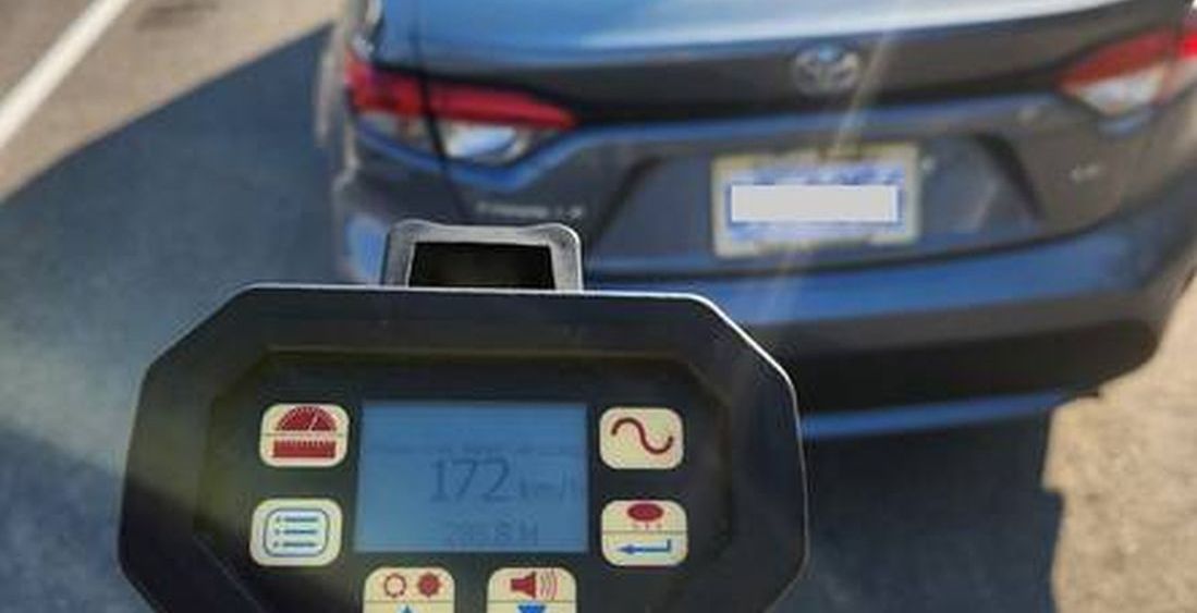 Driver ticketed near Merritt after police confirm test-driven vehicle can hit at least 172 km/h