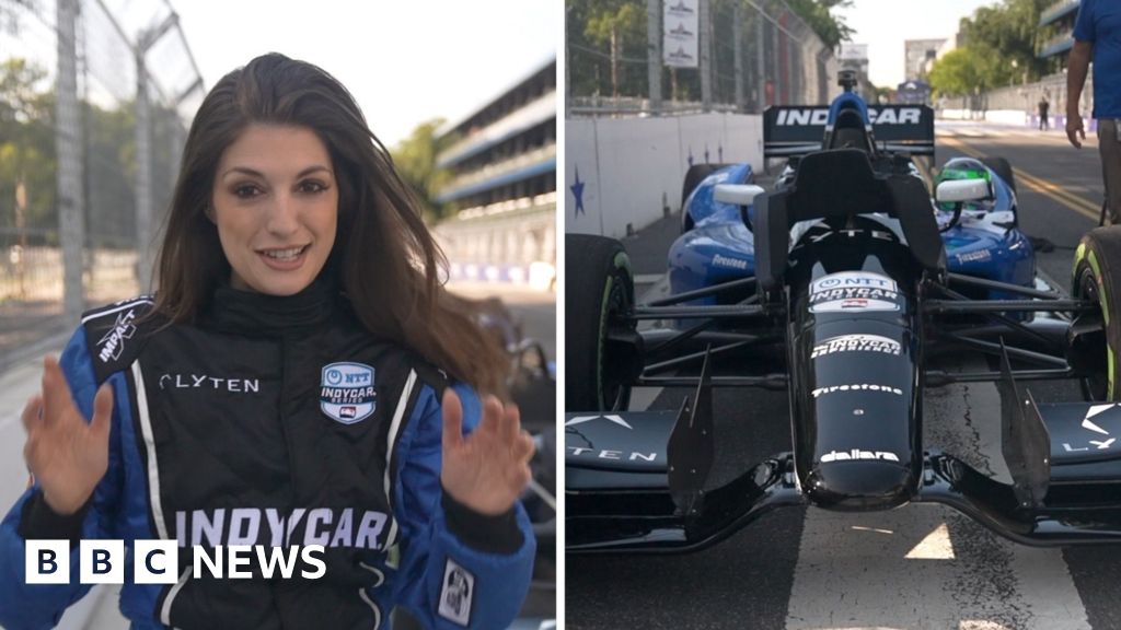 Watch: Taking a 180mph spin round America's birthday Grand Prix racetrack