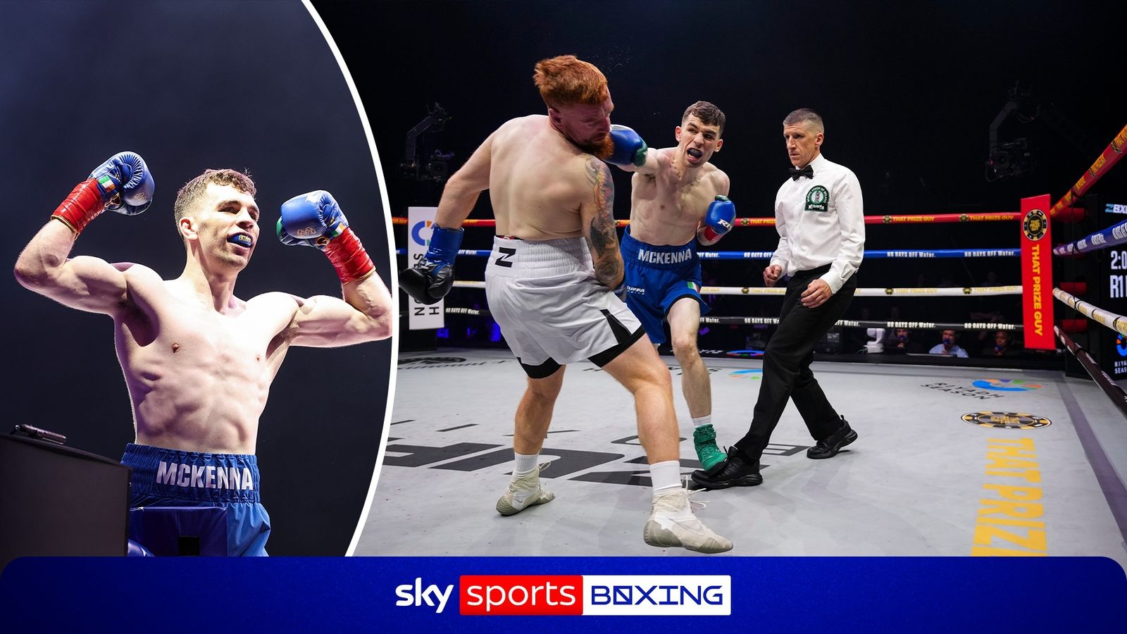 Zuffa Boxing 10: Stevie McKenna with HUGE first round knockout