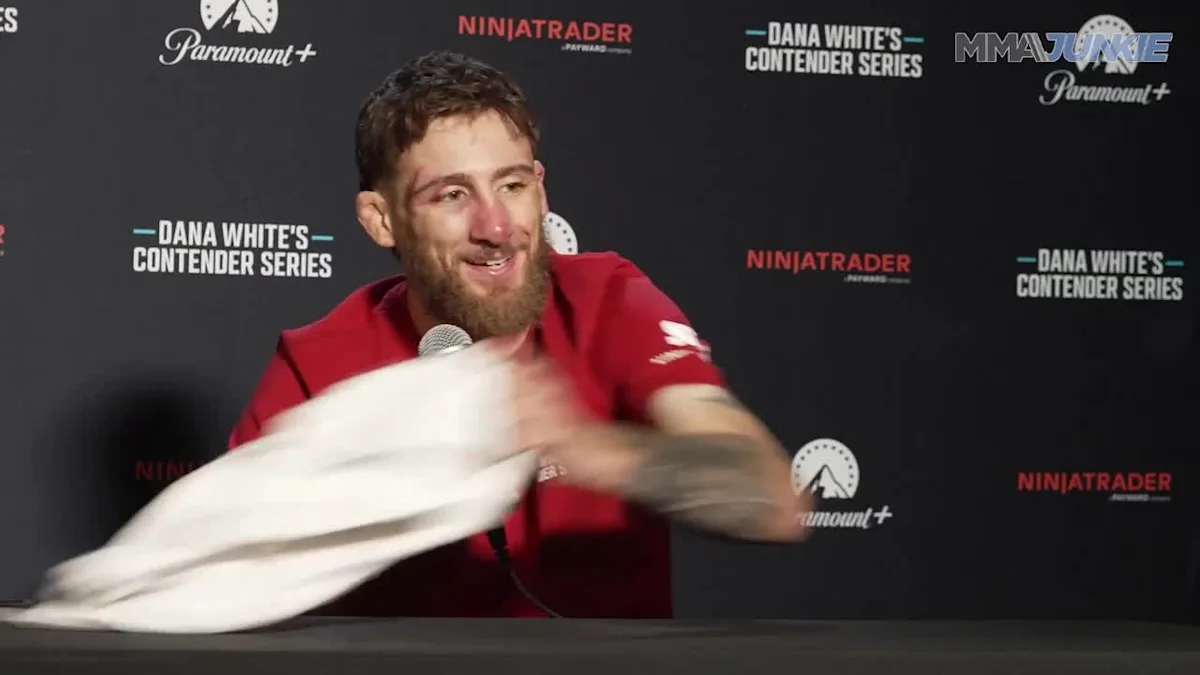 DWCS 87- Tom Pagliarulo post-fight interview