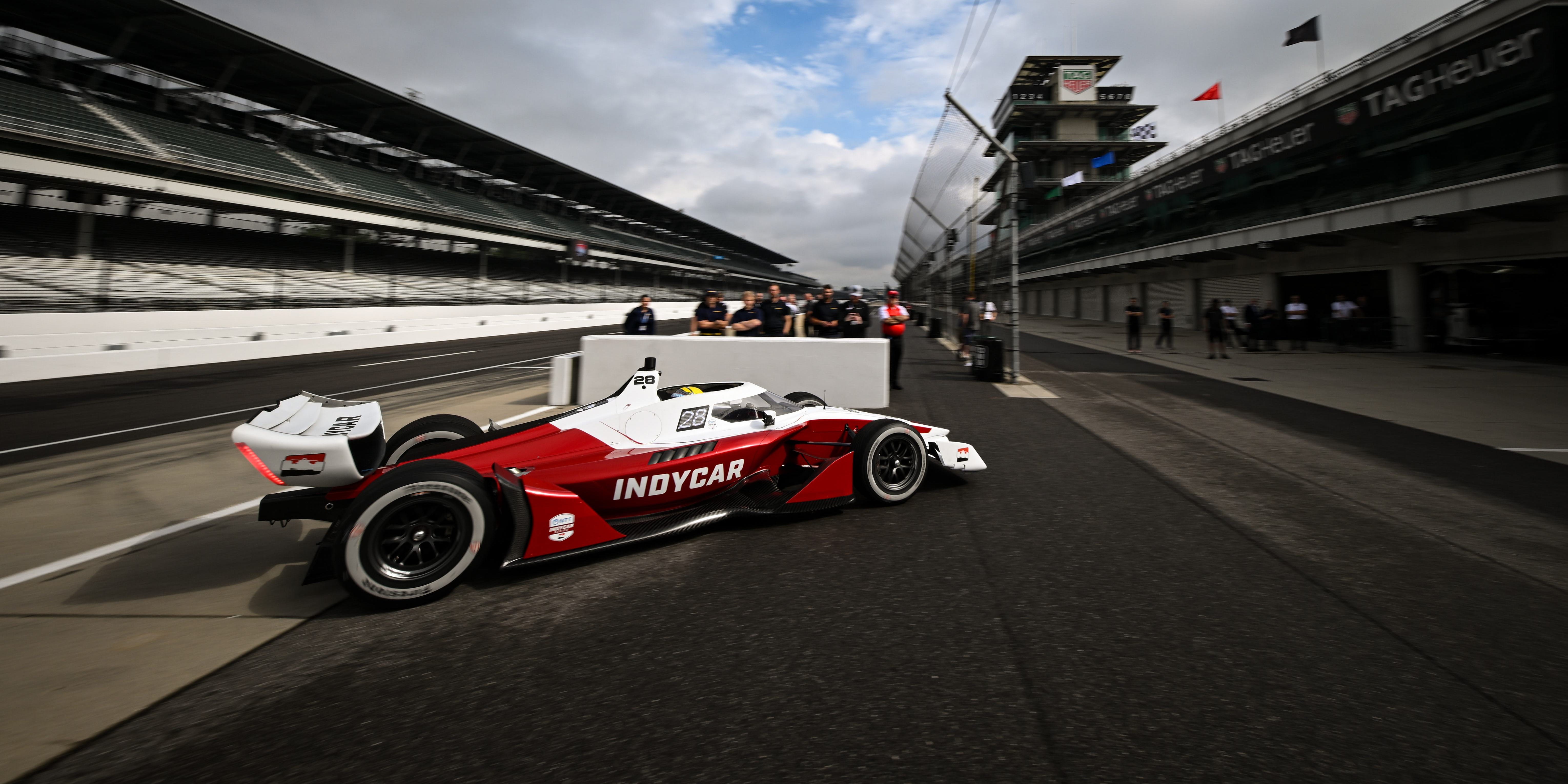 Rossi Gets the First Test Drive, Can’t Wait to Race IndyCar’s New IR-28