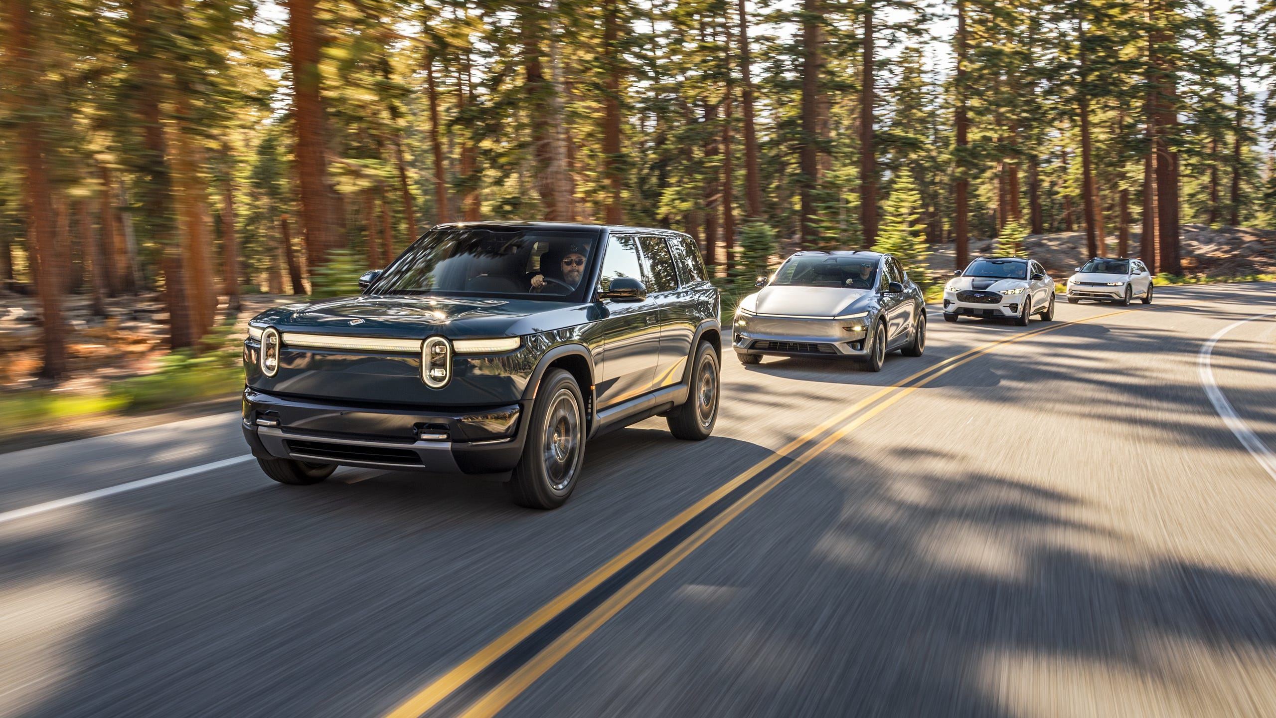 Tested! Rivian R2 vs. Our Favorite EV SUVs: Model Y, Ioniq 5, Mach-E