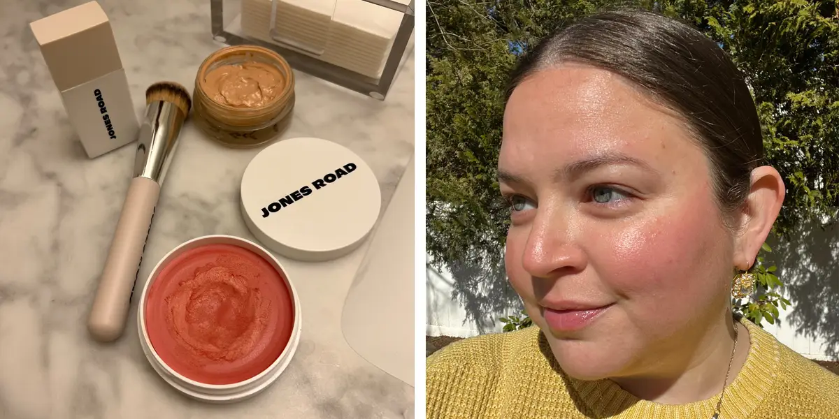 I caved to the Instagram ads for Jones Road and found the best makeup brand for a natural look