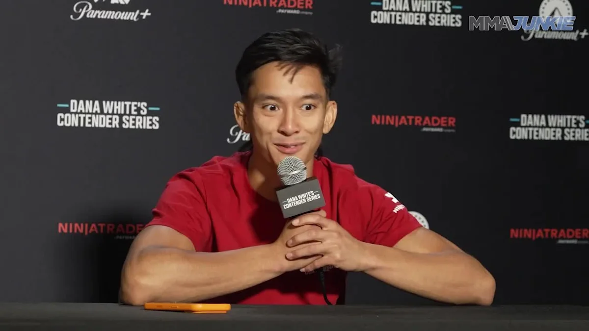 DWCS 87: Bilal Hasan post-fight interview