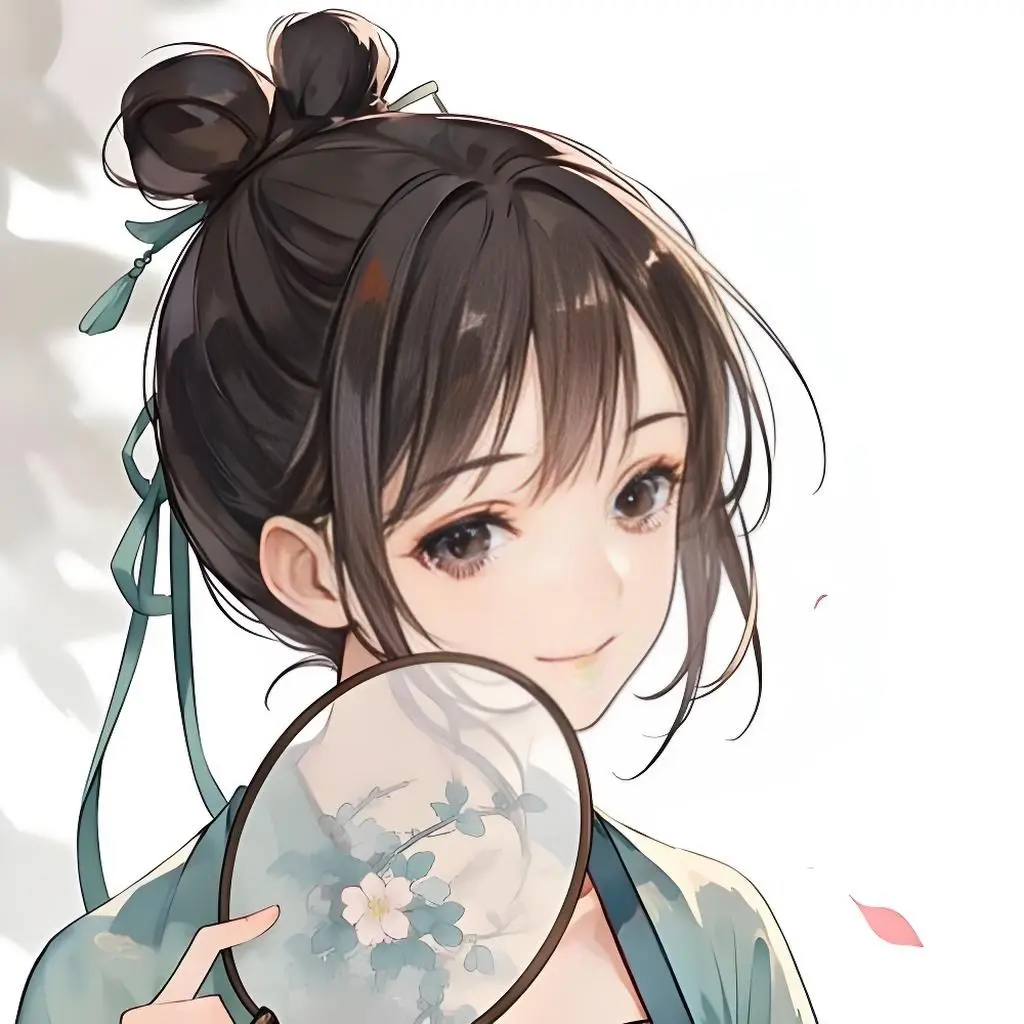 一把折叠扇子